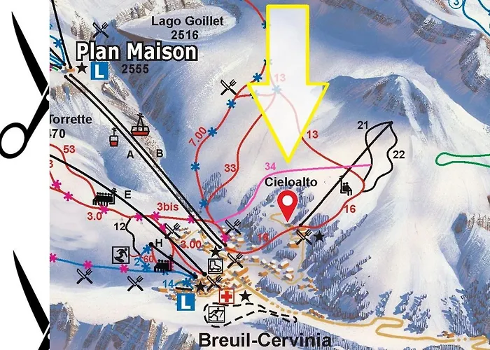 Orange Fox Cervinia Vda Vacanze In Vetta Cir 0185 Апартаменти *