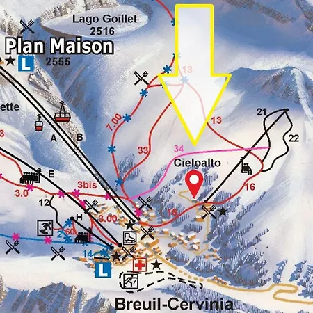 Orange Fox Cervinia Vda Vacanze In Vetta Cir 0185 דירה *